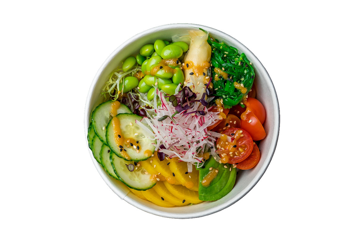 Various produce items in a bowl 